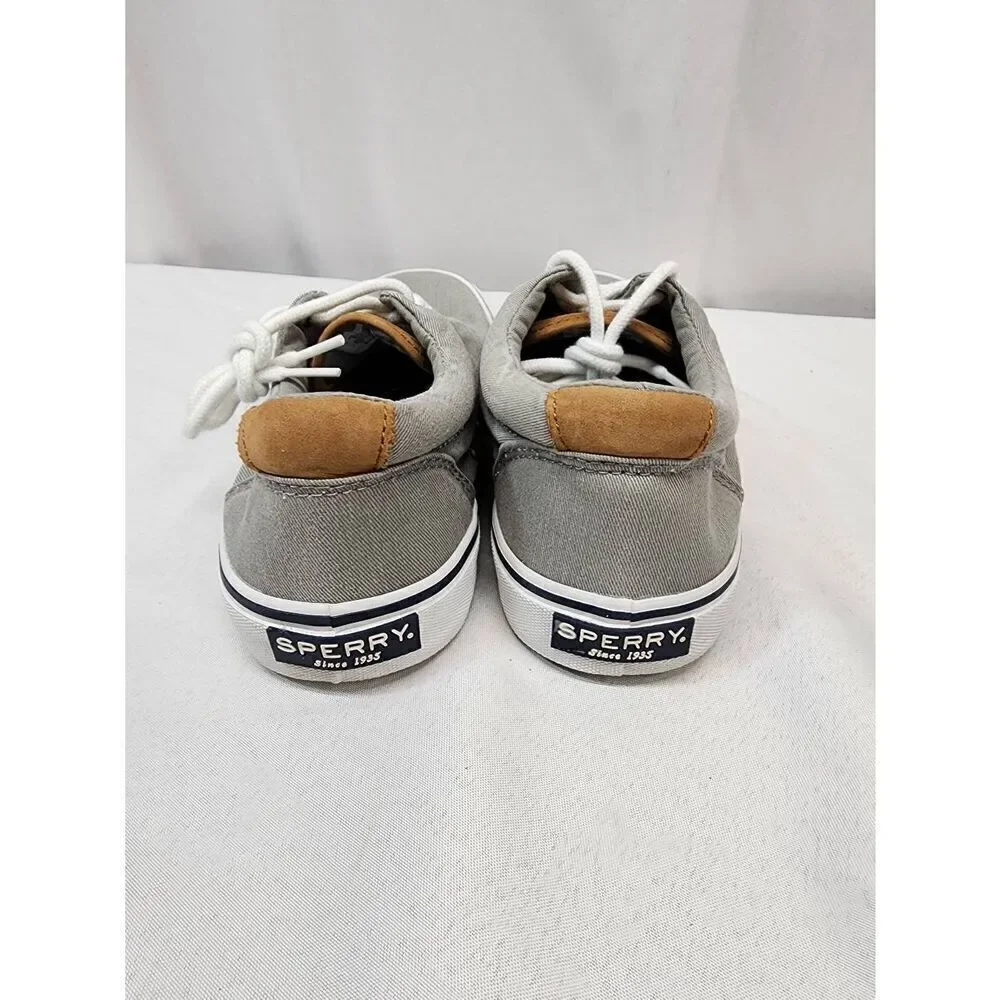 Sperry Shoes Men's 7.5 Striper CVO Gray Boat Active/Casual Sneakers